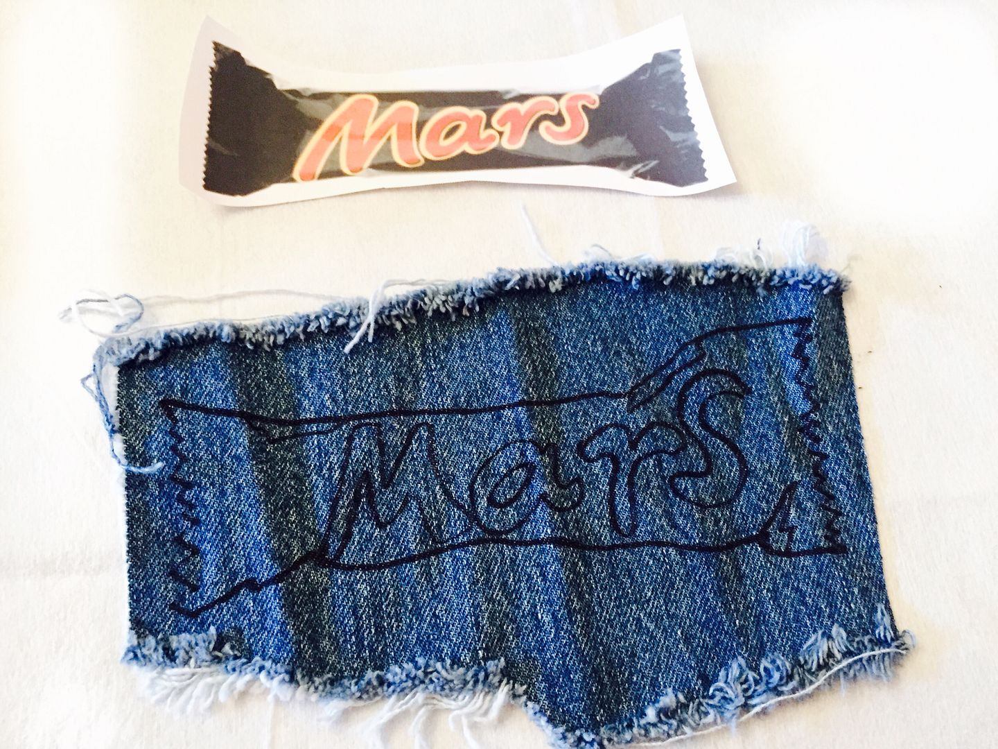 Beckerman Blog Chocolate Bar DIY JEANS!